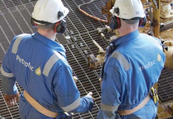 Acţiunile Petrofac, în cădere